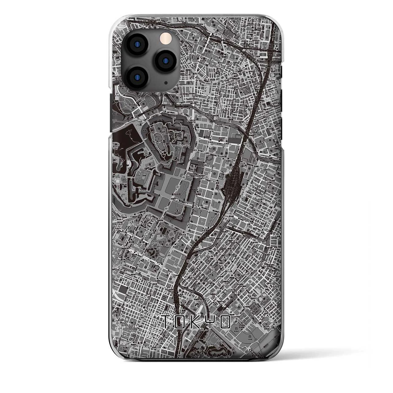 【東京（東京都）】地図柄iPhoneケース（クリアタイプ）