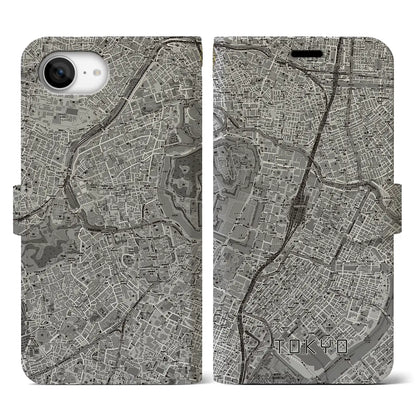 【東京（東京都）】地図柄iPhoneケース（手帳タイプ）