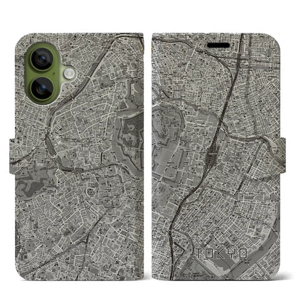 【東京（東京都）】地図柄iPhoneケース（手帳タイプ）