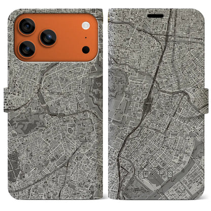 【東京（東京都）】地図柄iPhoneケース（手帳タイプ）