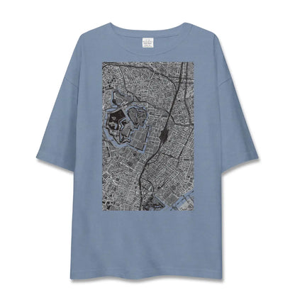 【東京（東京都）】地図柄ビッグシルエットTシャツ