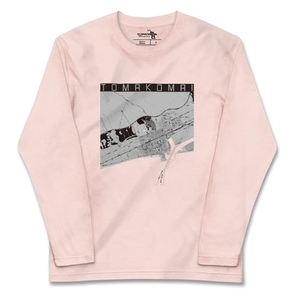 【苫小牧（北海道）】地図柄ロングスリーブTシャツ