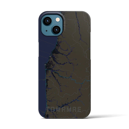 【苫前（北海道）】地図柄iPhoneケース（バックカバータイプ）