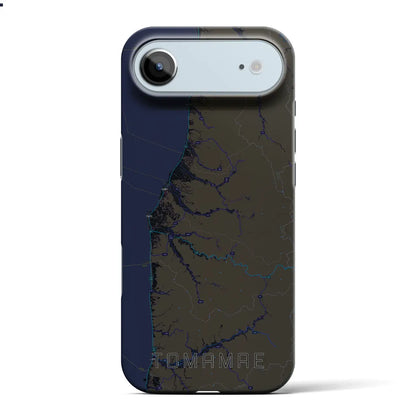 【苫前（北海道）】地図柄iPhoneケース（バックカバータイプ）