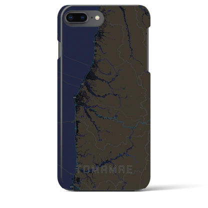 【苫前（北海道）】地図柄iPhoneケース（バックカバータイプ）