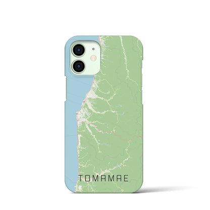 【苫前（北海道）】地図柄iPhoneケース（バックカバータイプ）