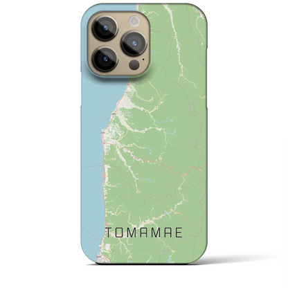 【苫前（北海道）】地図柄iPhoneケース（バックカバータイプ）