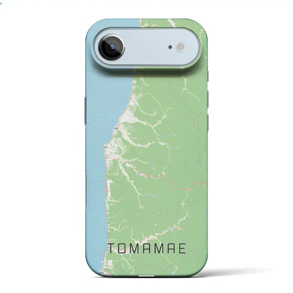 【苫前（北海道）】地図柄iPhoneケース（バックカバータイプ）