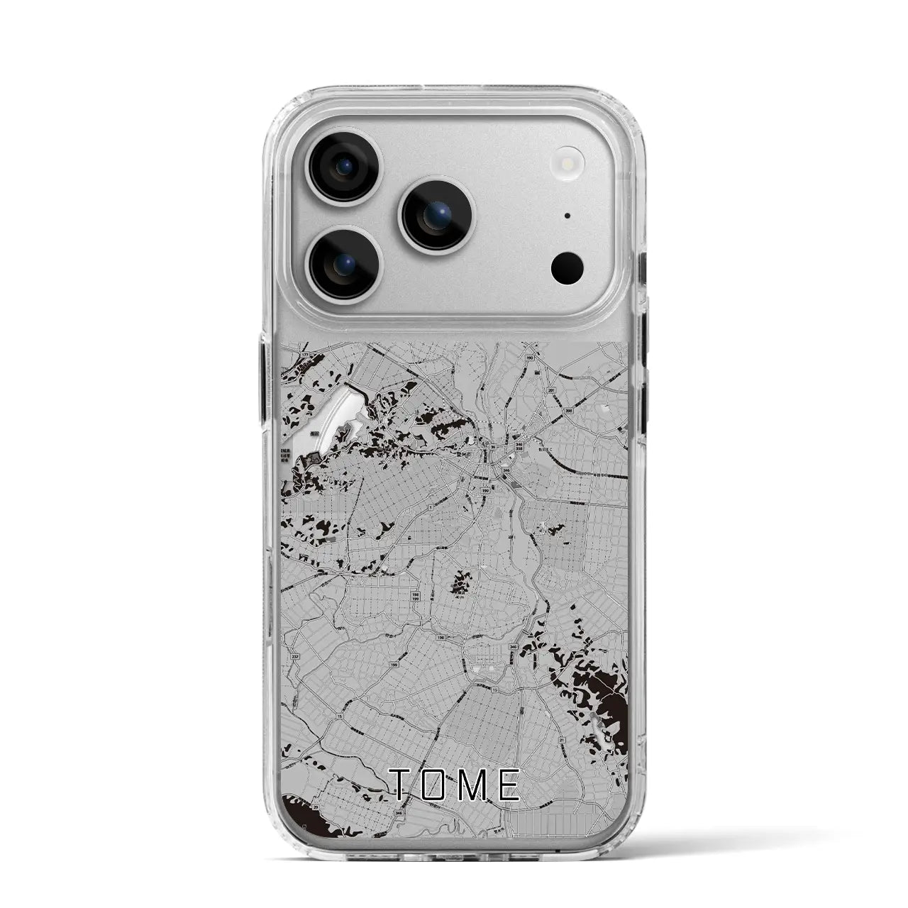 【登米（宮城県）】地図柄iPhoneケース（MagSafeタイプ）