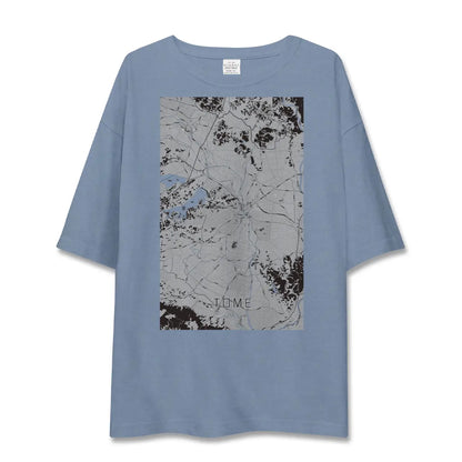 【登米（宮城県）】地図柄ビッグシルエットTシャツ