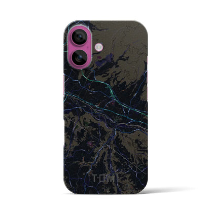 【東御（長野県）】地図柄iPhoneケース（バックカバータイプ）