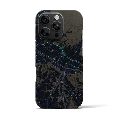 【東御（長野県）】地図柄iPhoneケース（バックカバータイプ）