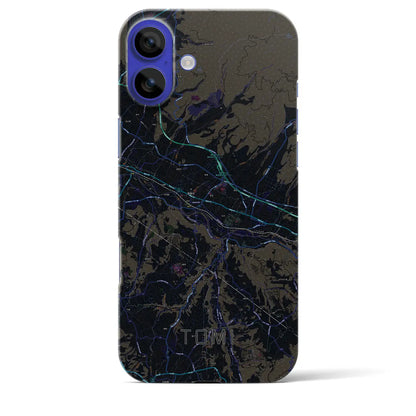 【東御（長野県）】地図柄iPhoneケース（バックカバータイプ）