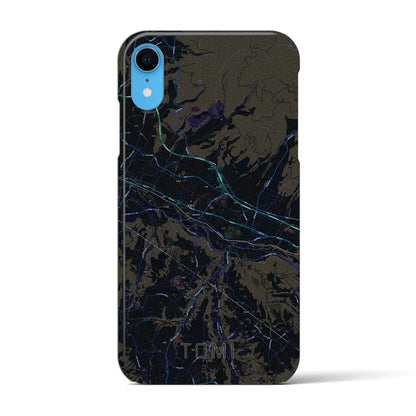 【東御（長野県）】地図柄iPhoneケース（バックカバータイプ）