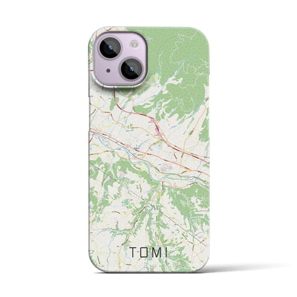 【東御（長野県）】地図柄iPhoneケース（バックカバータイプ）