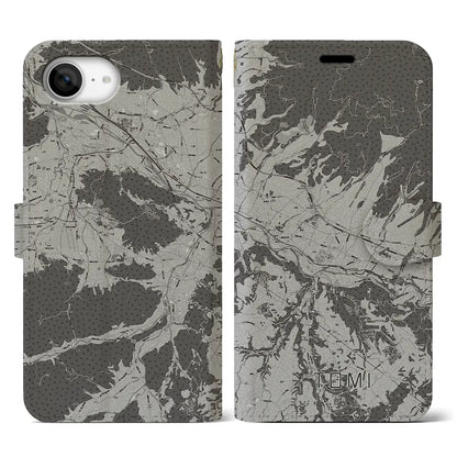 【東御（長野県）】地図柄iPhoneケース（手帳タイプ）