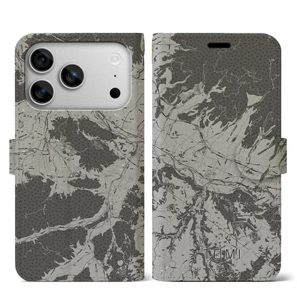 【東御（長野県）】地図柄iPhoneケース（手帳タイプ）