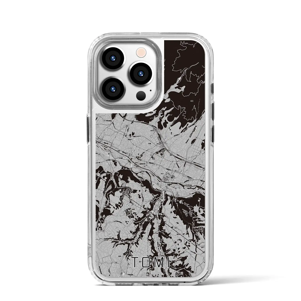 【東御（長野県）】地図柄iPhoneケース（MagSafeタイプ）