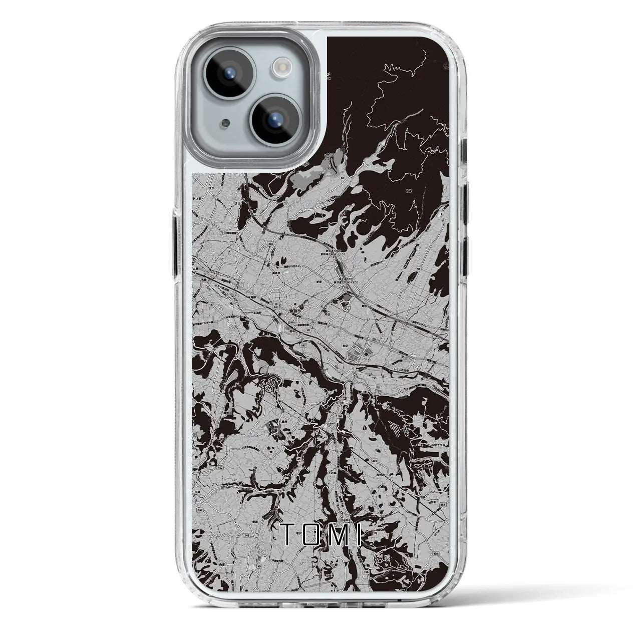 【東御（長野県）】地図柄iPhoneケース（MagSafeタイプ）