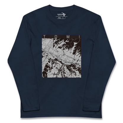 【東御（長野県）】地図柄ロングスリーブTシャツ