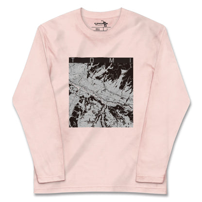 【東御（長野県）】地図柄ロングスリーブTシャツ