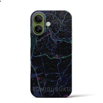 【豊見城（沖縄県）】地図柄iPhoneケース（バックカバータイプ）