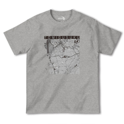【豊見城（沖縄県）】地図柄ヘビーウェイトTシャツ