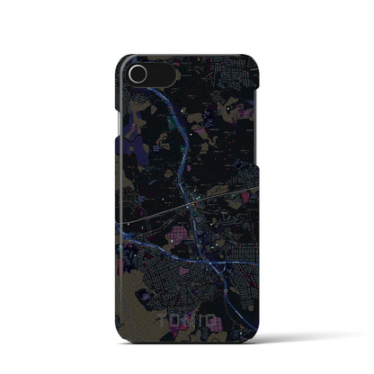 【富雄（奈良県）】地図柄iPhoneケース（バックカバータイプ）