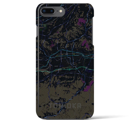 【富岡（群馬県）】地図柄iPhoneケース（バックカバータイプ）