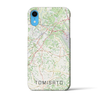 【富里（千葉県）】地図柄iPhoneケース（バックカバータイプ）