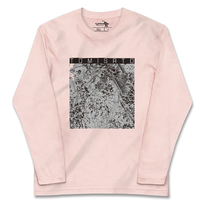 【富里（千葉県）】地図柄ロングスリーブTシャツ