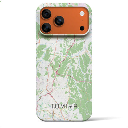 【富谷（宮城県）】地図柄iPhoneケース（バックカバータイプ）