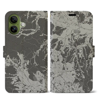 【富谷（宮城県）】地図柄iPhoneケース（手帳タイプ）