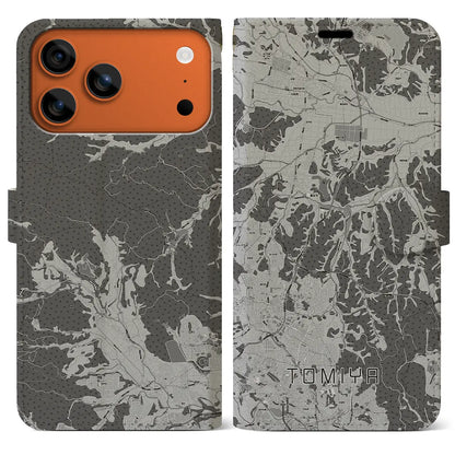 【富谷（宮城県）】地図柄iPhoneケース（手帳タイプ）