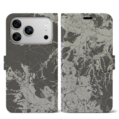 【富谷（宮城県）】地図柄iPhoneケース（手帳タイプ）