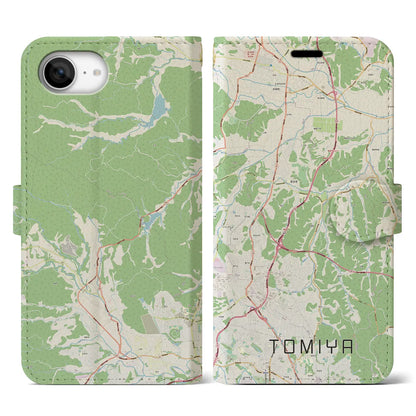 【富谷（宮城県）】地図柄iPhoneケース（手帳タイプ）