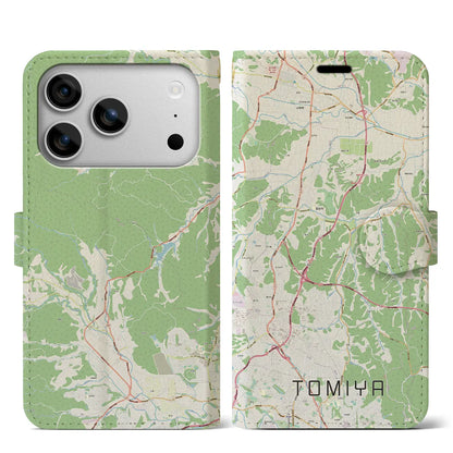 【富谷（宮城県）】地図柄iPhoneケース（手帳タイプ）