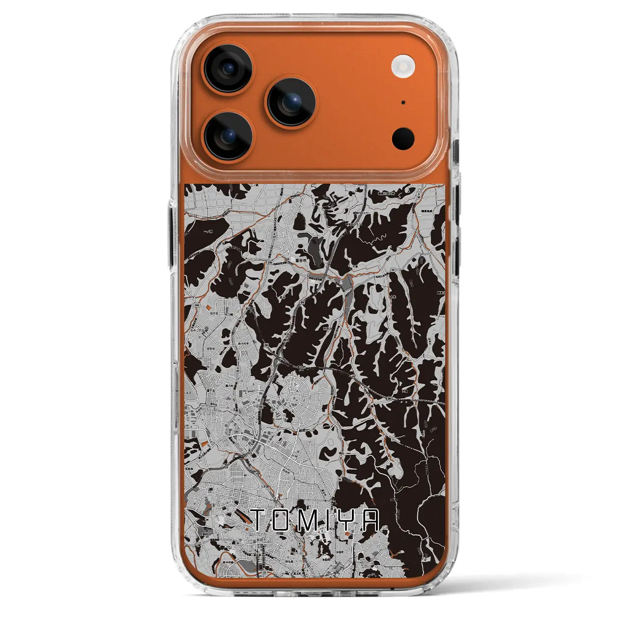 【富谷（宮城県）】地図柄iPhoneケース（MagSafeタイプ）