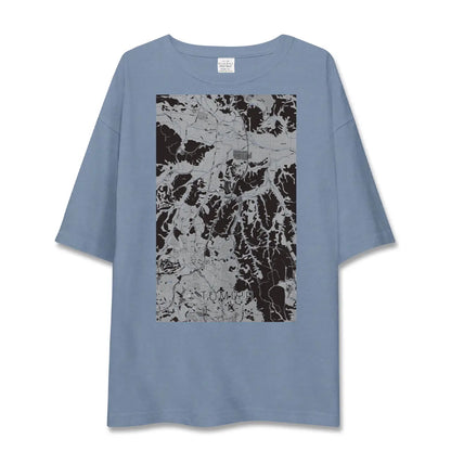 【富谷（宮城県）】地図柄ビッグシルエットTシャツ