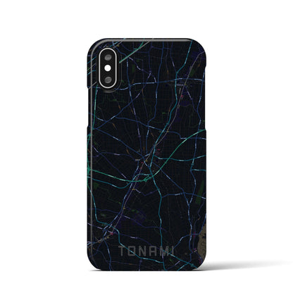 【砺波（富山県）】地図柄iPhoneケース（バックカバータイプ）