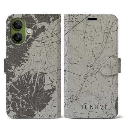 【砺波（富山県）】地図柄iPhoneケース（手帳タイプ）