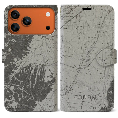 【砺波（富山県）】地図柄iPhoneケース（手帳タイプ）