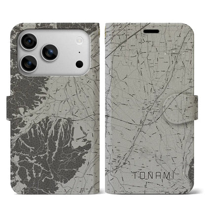 【砺波（富山県）】地図柄iPhoneケース（手帳タイプ）