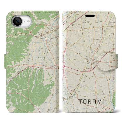 【砺波（富山県）】地図柄iPhoneケース（手帳タイプ）