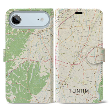 【砺波（富山県）】地図柄iPhoneケース（手帳タイプ）