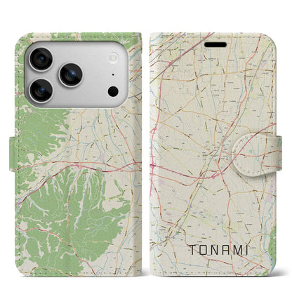 【砺波（富山県）】地図柄iPhoneケース（手帳タイプ）