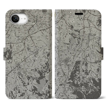 【富田林（大阪府）】地図柄iPhoneケース（手帳タイプ）