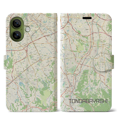 【富田林（大阪府）】地図柄iPhoneケース（手帳タイプ）