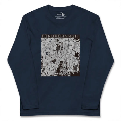 【富田林（大阪府）】地図柄ロングスリーブTシャツ