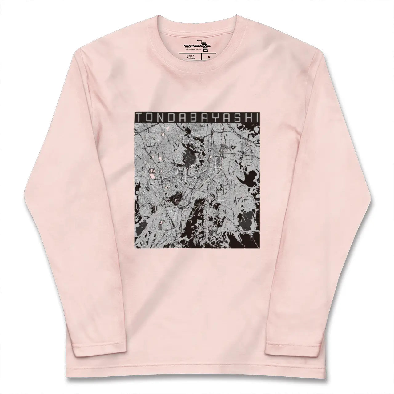 【富田林（大阪府）】地図柄ロングスリーブTシャツ